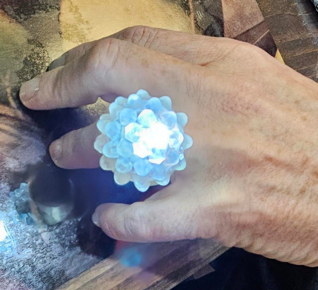 Ring Glow in the Dark Bling Ring