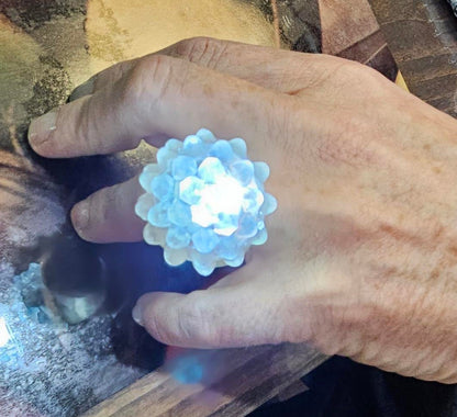 Ring Glow in the Dark Bling Ring
