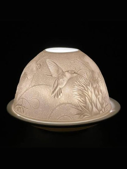Luumii-Light Dome Humming Bird Porcelain LD002