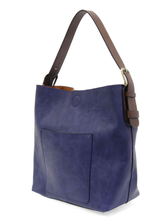 Classic Hobo Bag With Insert&nbsp; Dusk Blue&nbsp; L8008-150