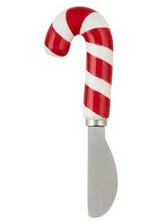 Ceramic Spreader Christmas Candy Cane 6" 46300246c