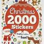 Book 2000 Stickers Christmas Children 390831 