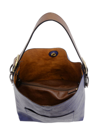 Classic Hobo Bag With Insert&nbsp; Dusk Blue&nbsp; L8008-150