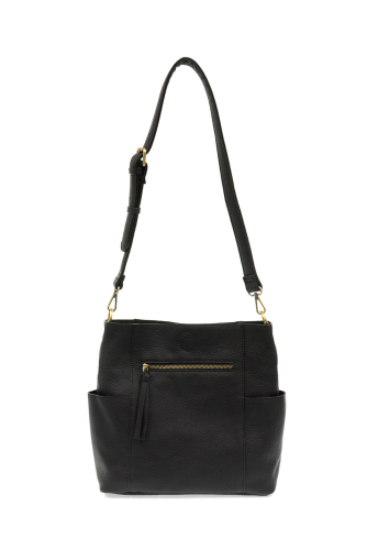 Kayleigh Side Pocket Bucket Bag W Insert  Black L8089-00