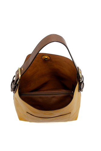 Classic Hobo Bag With Insert  Honey  L8008-142