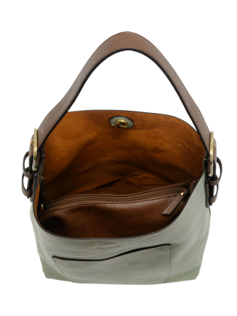 Classic Hobo Bag With Insert&nbsp; Sage&nbsp; L8008-147