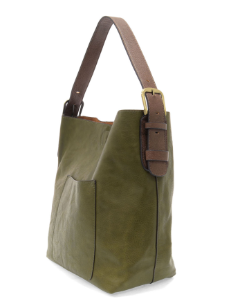 Classic Hobo Bag With Insert Olive Brine&nbsp; L8008-153
