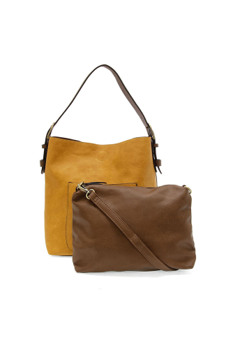 Classic Hobo Bag With Insert  Honey  L8008-142