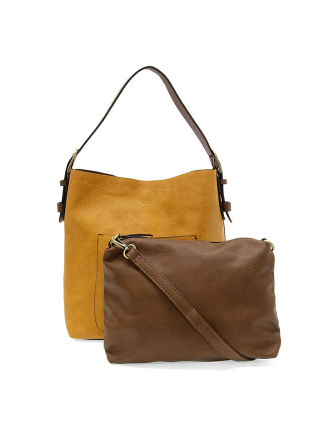 Classic Hobo Bag With Insert  Honey  L8008-142