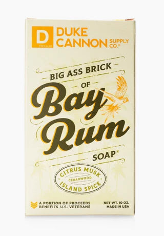 Soap Bay Rum Big Ass Brick of Soap 10 oz 