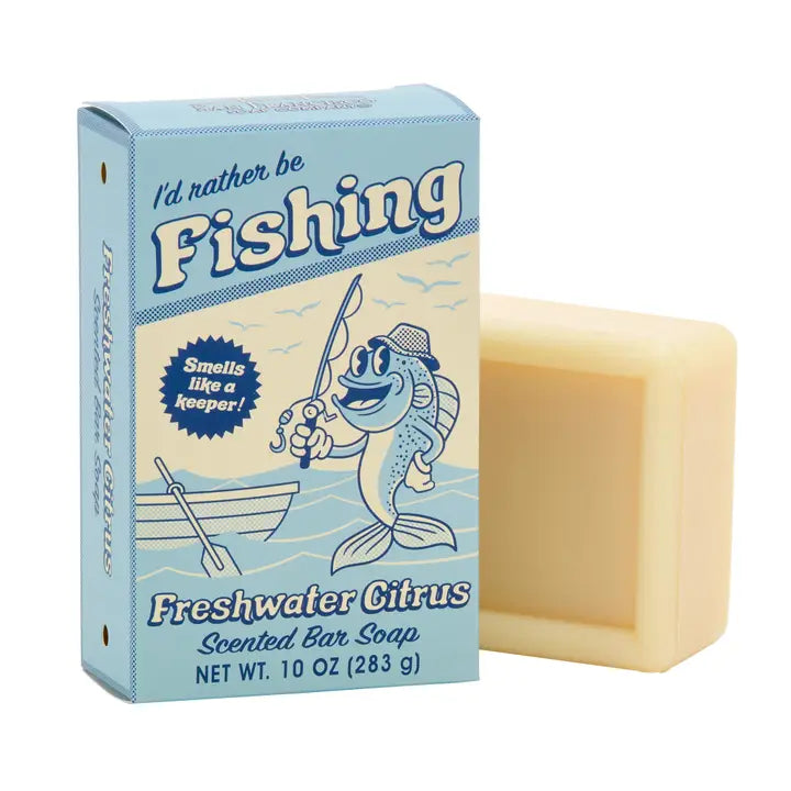 Soap Fresh Water Citrus I'd Rather Be Fishing10oz Men's Irf5021
