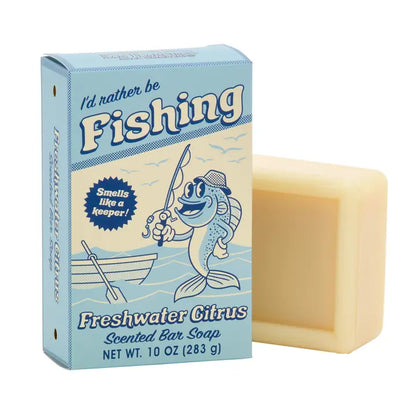 Soap Fresh Water Citrus I'd Rather Be Fishing10oz Men's Irf5021