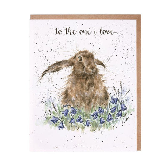 Card - AOC074 - To the One I Love - Bunny 