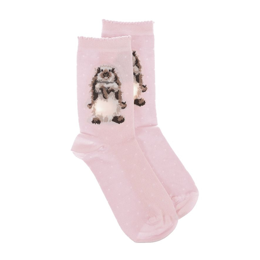 Women's Bamboo Socks - SOCK001 - Earisistible Bunny 