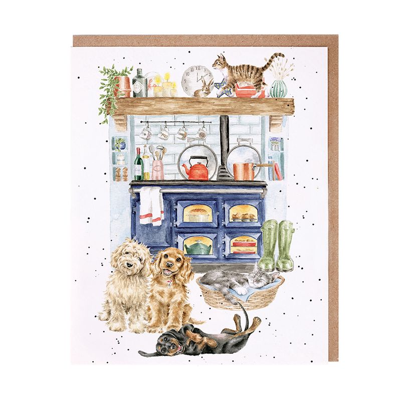 Card - ACS208 - The Country Kitchen - Pets Dog 