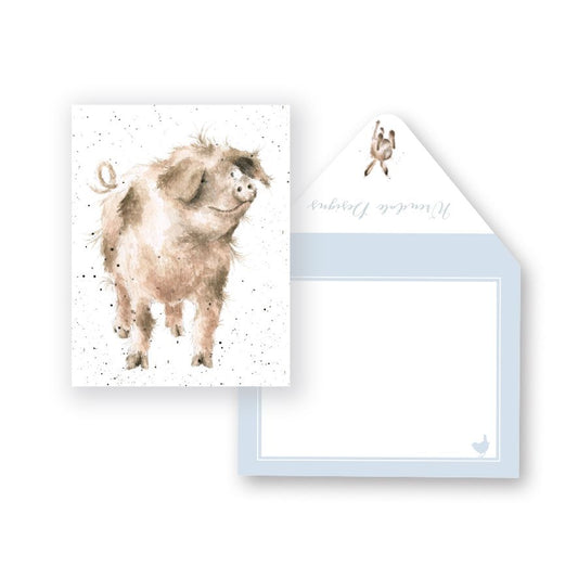 Gift Enclosure Card -GE011 - Pig 