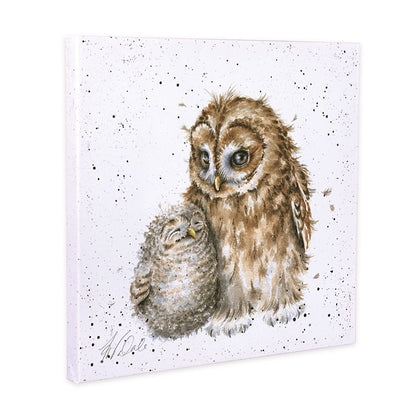 Wrendale Canvas Art CS182 Owl 