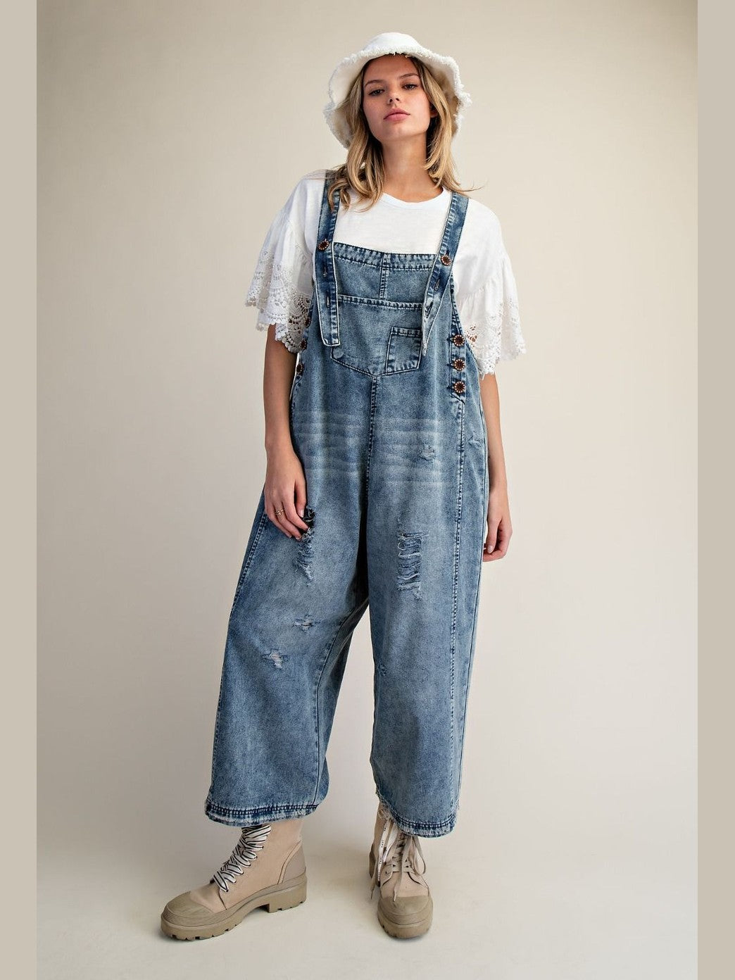 Overall &nbsp;Vintage Denim Blue Women's&nbsp; EB40341VD