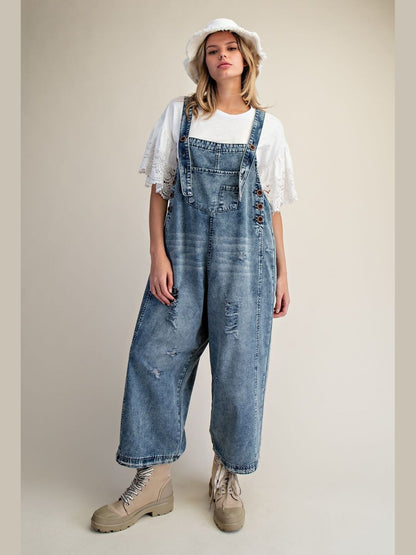Overall &nbsp;Vintage Denim Blue Women's&nbsp; EB40341VD