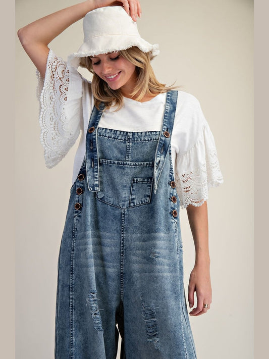 Overall &nbsp;Vintage Denim Blue Women's&nbsp; EB40341VD