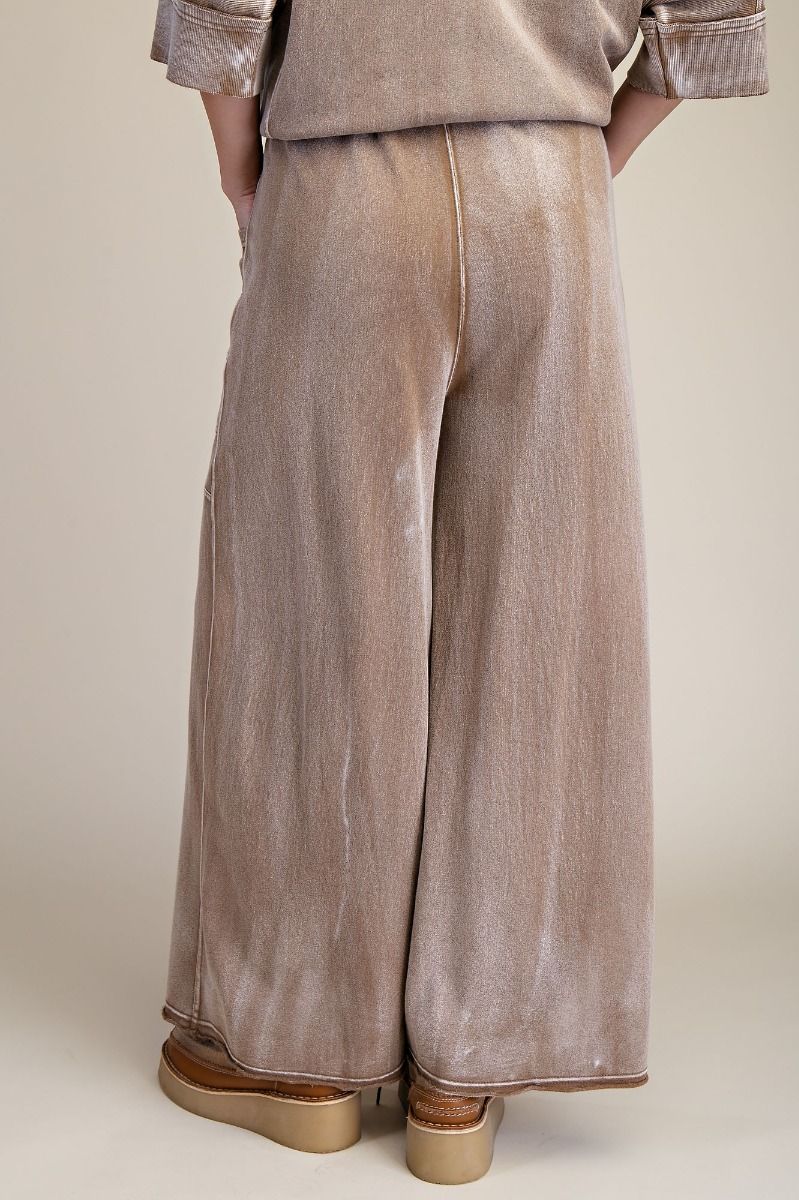 Pants Camel&nbsp; Drawstring 2Pocket Terry Knit Women's&nbsp; EB57026