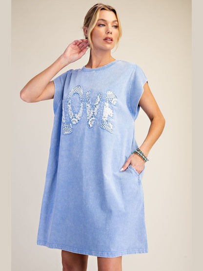 &nbsp; Easel-Dress Pullover&nbsp; Peri Blue Sleeveless 2 Pocket&nbsp; &nbsp;Women's&nbsp; ED28767