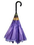 Umbrella Wisteria Daisy Folding Single Cover Reverse Close 23029Rc 