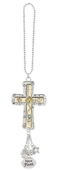 Car Charm  Cross ER67559 