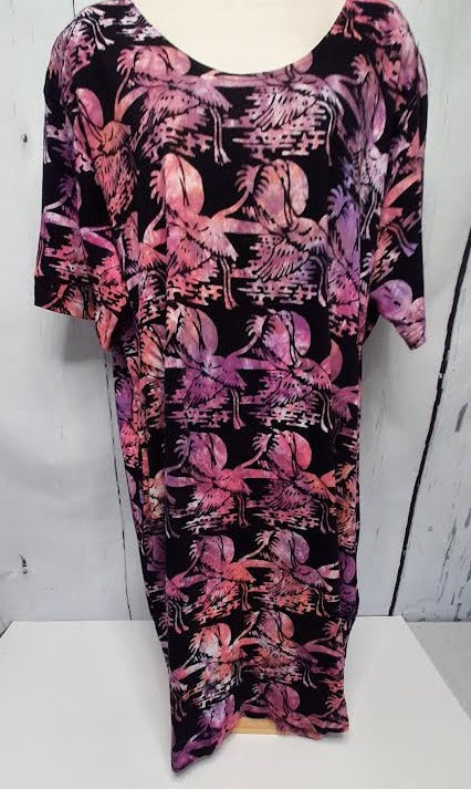 Dress - 100% Cotton- Batik wax dyeing - multi color  xlarge 