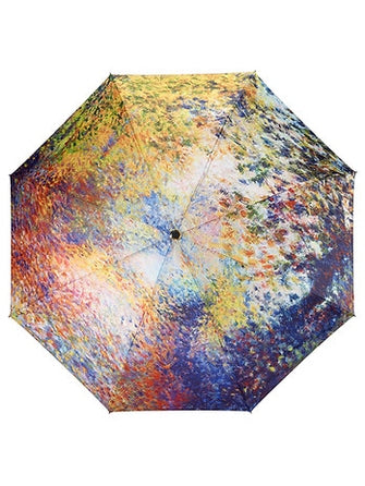 Umbrella  Folding In The Woods Renoir 30275