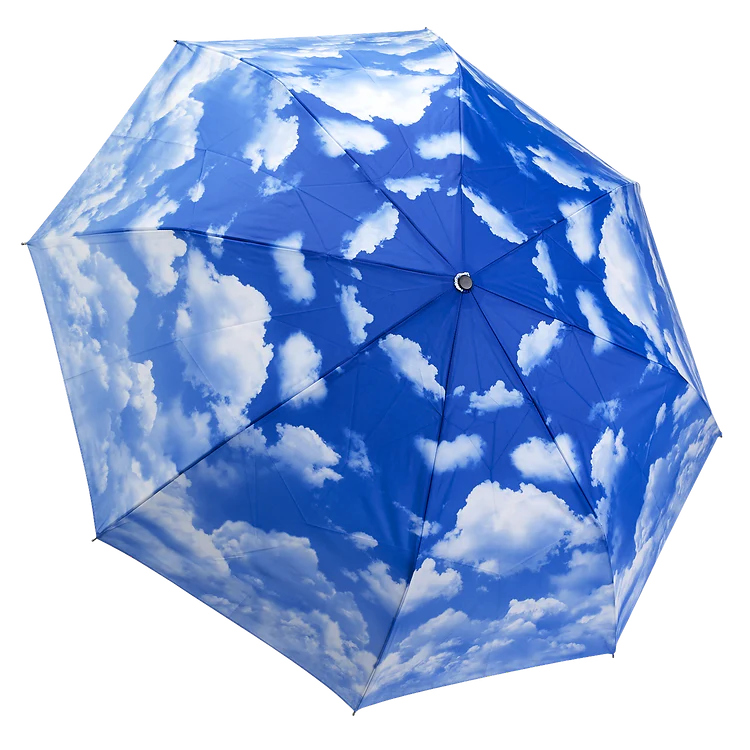 Umbrella - Folding -Clear Skies-33018sc 