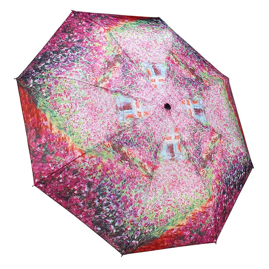 Umbrella - Folding - Monet's Garden-30207sc 