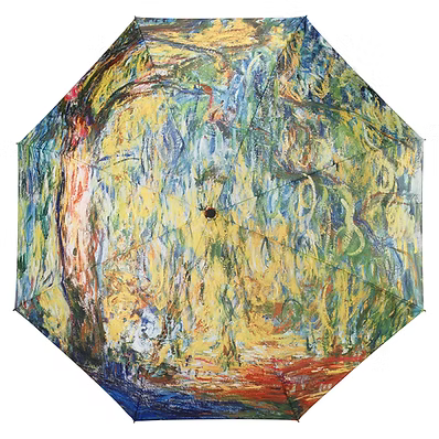 Umbrella  Folding Large Willow At Giverny Monet 30276