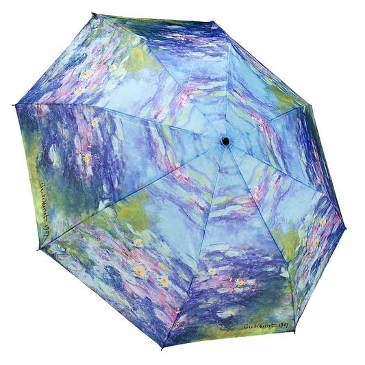 Umbrella - Folding-Water Lillies-30201sc 