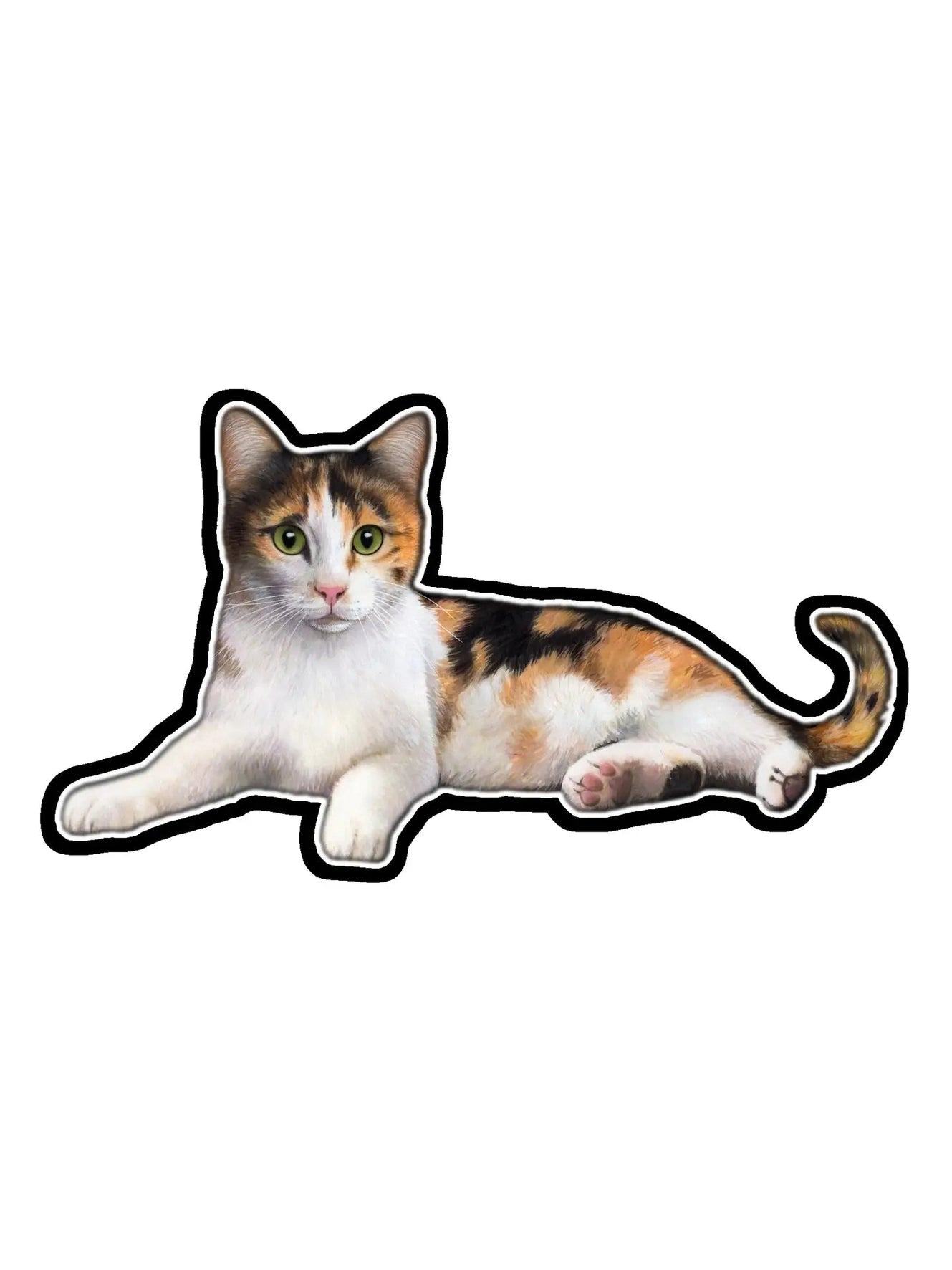 Vinyl Sticker Calico Cat 789-2