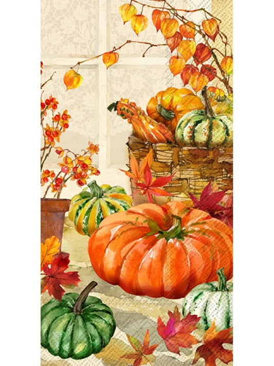 Napkin Quest Towel Heirloom Pumpkins Bf037800 