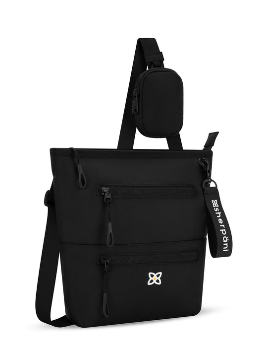 Crossbody Bag Sadi  Removeable Coin Purse Raven Black 24527 