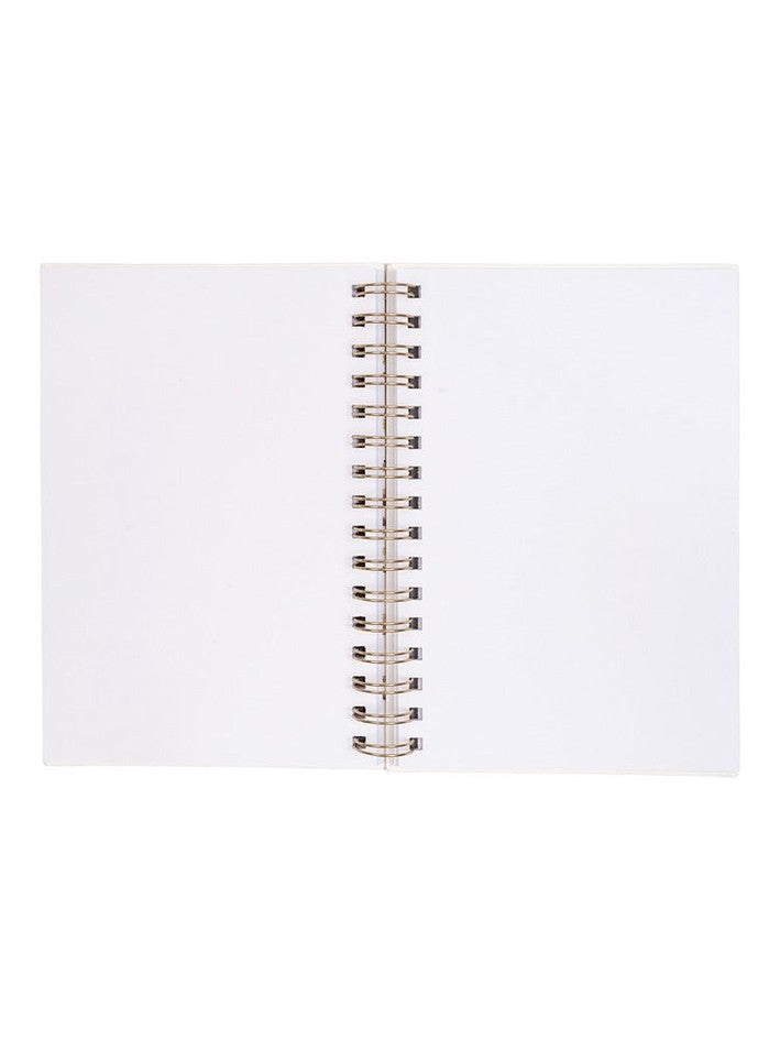Spiral Notebook Blank  (Small) HBb002 Pond Dipping  King Fisher