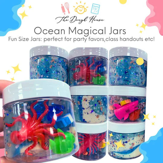 Toy Magical Ocean Sensory Dough Magical 5oz Jar 68785 