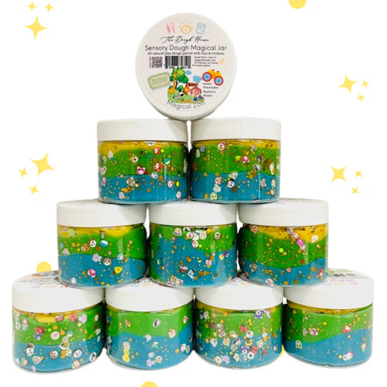 Toy Magical Zoo Sensory Dough Magical 5oz Jar 858114 