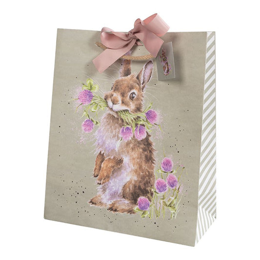 Gift Bag Head Clover Heals Rabbit Large Gb036 