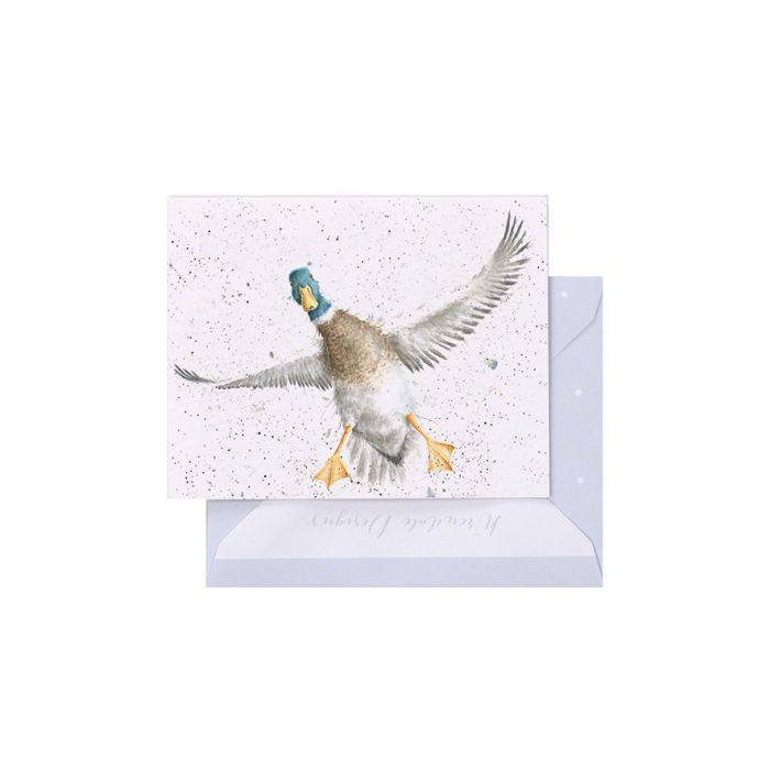 Gift Enclosure Card -GE045 - 'The Crash Landing' duck 