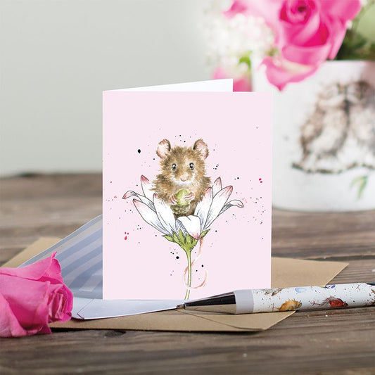 Gift Enclosure Card GE123 Oops A Daisy Mouse 