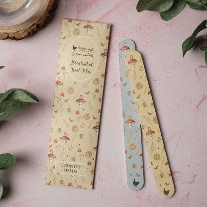 Nail File Set - NAIL006 - Country Fields 