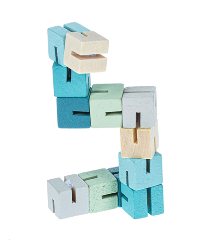 Blocks Wooden Bendy Children's H15056 