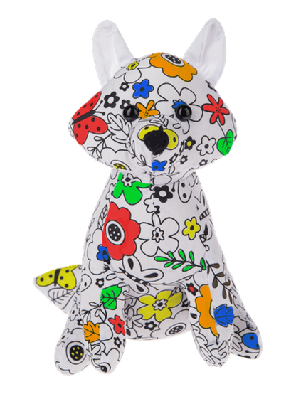 Coloring Kit Fox 7Pc Set Children H15349