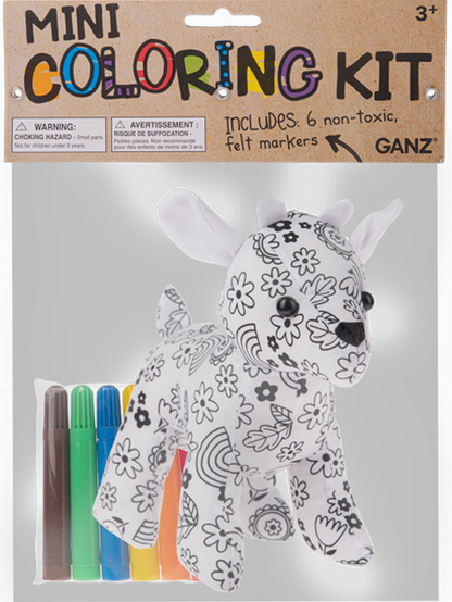 Coloring Kit Deer 7Pc Set Children H15350