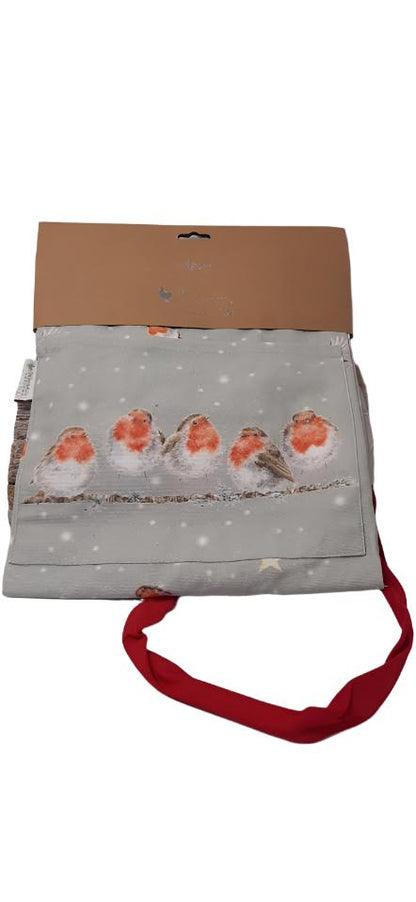 Apron - Christmas - Seasons Tweetings Robins 