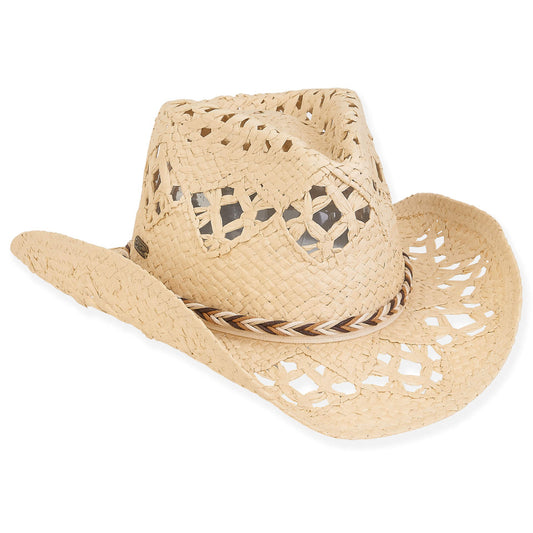 Hat Playa Western Parperstraw Women's HH2941 