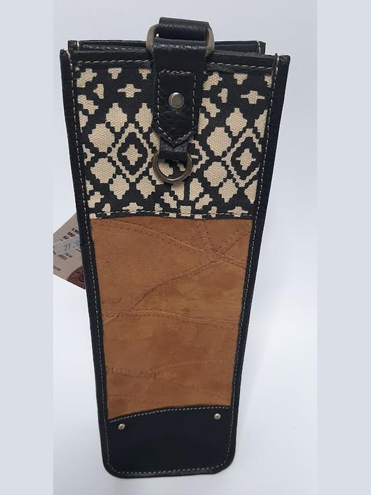 Leather Wine Bag 